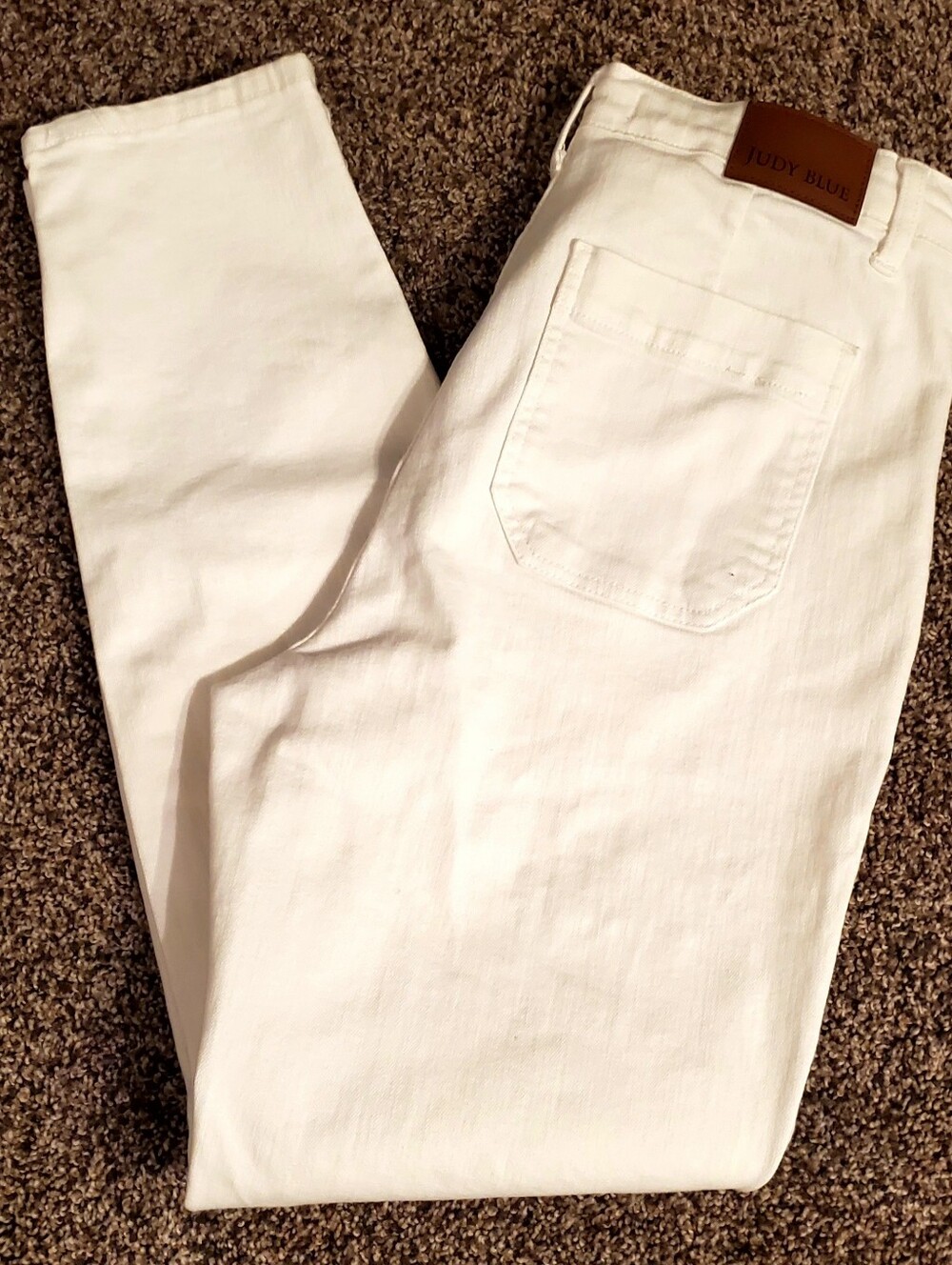 Judy Blue White High Rise Jeans Sz 9